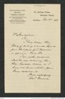 Nachlass Franz Steindachner, Brief von Gerrard Edward & Sons an Franz Steindachner (30.11.1904), Inv.Nr. 156.02, Seite 1